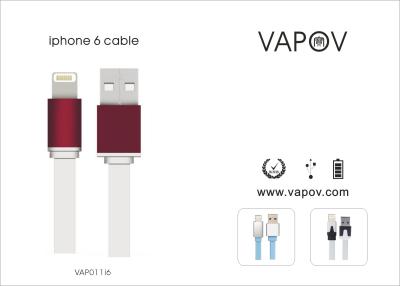 China Apple iphone 6 data and charging cable for sale