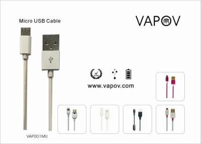 China Micro USB data and charging cable For Samsung / Android mobile phone for sale