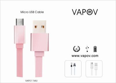 China Noodle cable Micro USB data and charging cable For Samsung mobile phone and tablet for sale