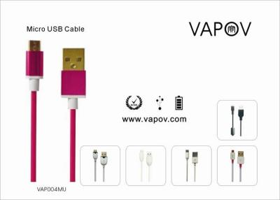 China Micro dados de USB e cabo de carregamento para o telefone móvel de Samsung/andróide à venda