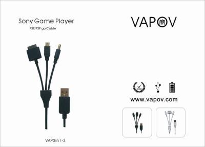 Cina PSP vanno mini USB data multifunzionale di PSP e cavo di carico di USB per il giocatore del gioco di Sony in vendita