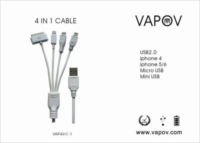 China iphone 4  iphone 5 iphone 6 micro USB Multifunction  Date And Charging  USB Cable For Apple & Android for sale