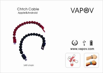 China Colorful Chain Creative USB Cable for Apple / Android / Samsung mobile phone for sale