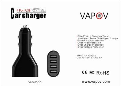 Chine Chargeur futé de voiture d'USB de 4 ports pour le téléphone portable et le comprimé à vendre