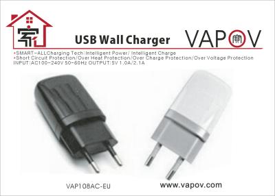 China CE approved 2.1A single universal USB Wall Charger EU plug  for mobile phone and tablet for sale