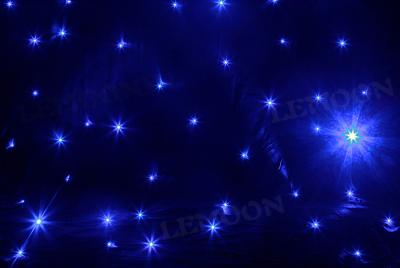 China Indoor / Semi Outdoor LED Curtain Lights Led Star Cloth Backdrop With DMX Function for sale