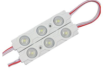 China 80LM Lumen 0.72W  3 Leds 2835 Led Module , White Led Modules 12v 75*15mm for sale