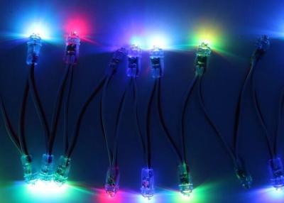 China RGB Full Color LED Pixel Module Exposed Light Fairy Waterproof DC5V 0.1W 9MM for sale