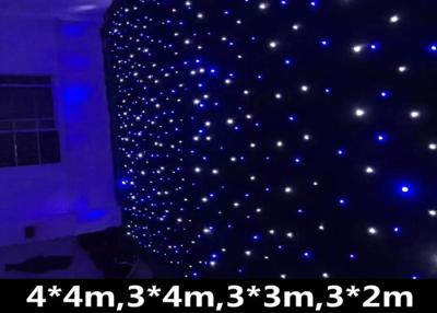 China AC90-240V LED Stage Backdrop Curtain Lights , Led Star Curtain Backdrop 120W for sale