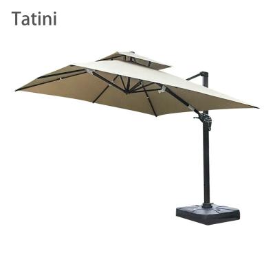 China Customized Modern Wholesale Yard Garden Roman Umbrella Can Rotate 2.5m/3m Outdoor Parasol for sale