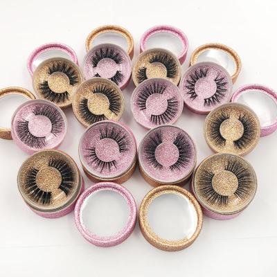 China Dolovebeauty Cruelty Free New Style 3d Fluffy Mink Lashes Natural Look Cotton Tape Vegan 3D 4D 5D Soft Comfortable Black Mink Lashes for sale