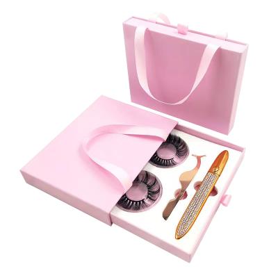 China Dolovebeauty 4D thick mink eyelash with custom eyelash glue packaging pen - buy mink eyelash for sale