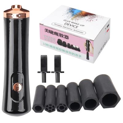 China Cruelty Free Eyelash Extension Tools Battery Glue Shaker Eyelash Glue Wake Up Device for sale