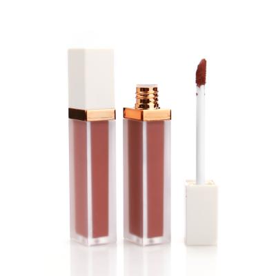 China Dolovebeauty Luxury Waterproof Long-Lasting Liquid Silk Matte Lip Gloss Lipstick Custom Label and Package for sale