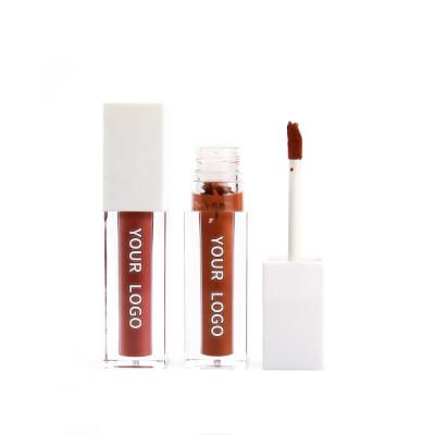 China Custom Cruelty Free Good Quality Private Label Waterproof High Shine Long Lasting Waterproof Lip Gloss for sale