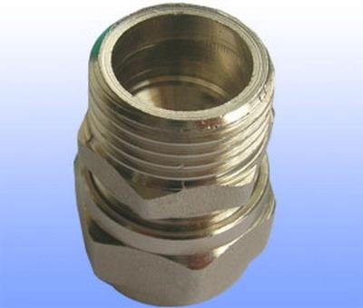 China compression brass fitting male straight for PEX-AL-PEX for sale