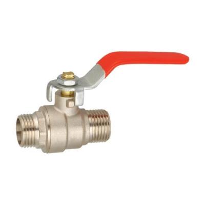 China long handle brass ball valve male+male for sale