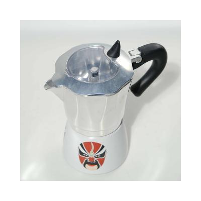 China Sustainable High Quality Stove Top Italian Espresso Machine Suitable For Home Coffee Espresso Mocha Pot for sale