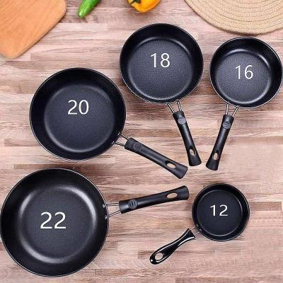 China Non Fish Maifan Series 12-30cm Compound Stone Steel 1.0 Handle Induction Cooker Thick Electric Wooden EggChub ZD-JG068 for sale