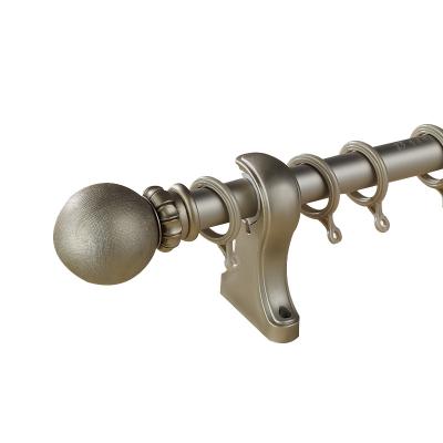 China Finial decorative metal 28mm botai curtain rod accessory for sale