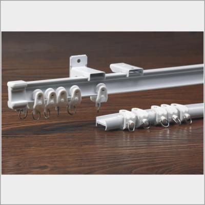 China Corner PVC Bath Curtain Rod, Plastic Show Curtain And Flexible PVC Pipe for sale