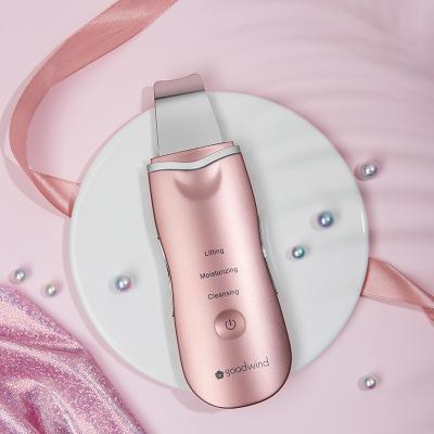 China Face Lift Amazon Top Derma Sonic Skin Scrubber Cleansing Skin Instrument Ultrasonic Cleansing Instrument for sale