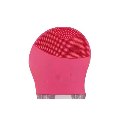 China Other Hot Selling Sonic Vibration Facial Cleanser Electric Silicone Rechargeable Facial Cleanser for sale