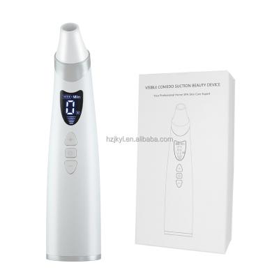 China Other Electronic Facial Pore Remover Acne Vacuum Suction Heads LCD 6 Pore Vacuum Blackhead Remover Electric Blackhead Remover for sale