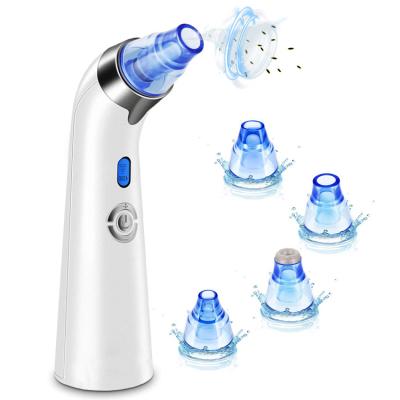 China Other Most Popular Super Suction Instrument USB 4 Heads Left Blackhead Cleaning Refilling Instrument for sale