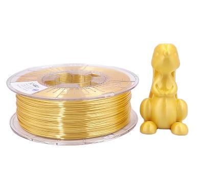 China 3D Printer / 3D Pen Silver 3D PLA Silk Filament For 3d Printer Factory 1.75mm Silk Gold Filament Wholesale PLA Silver Copper Printing Filament en venta