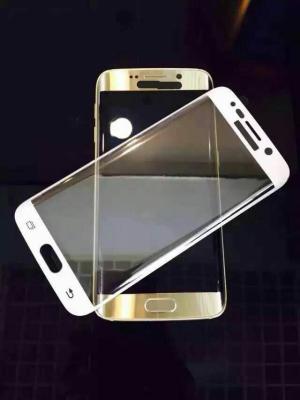 China S6 edge New Screen Protector Flim Full Cover Curved 0.3mm Tempered Glass Screen Protector for sale