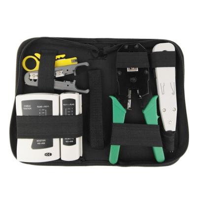 China Easy Carry Network Test Instrument Three-purpose Network Cable Stripper Network Maintenance Kit for sale