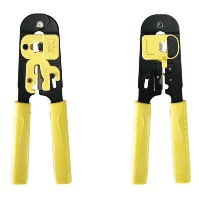 China Tool Connector Network Tools Single Use 8P Network Crystal Head Crimp Clamps With RJ45 Protection Device Network Cable Clamps for sale