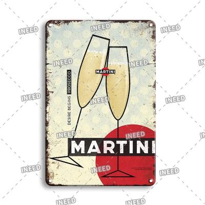 China New Designs Europe Vintage 20*30cm Vintage Metal Plate Tin Signs Tin Signs For Bar Decoracion for sale