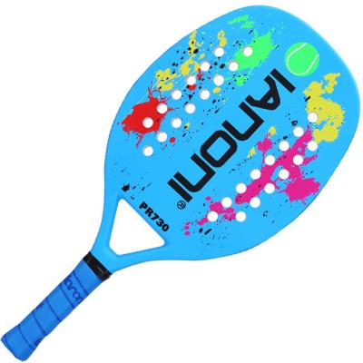 China Beach ball racket paddle set, carbon beach racket beach tennis, beach tennis racket carbon for sale