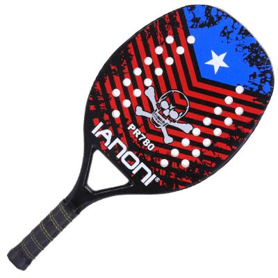 China Beach tennis paddle set, tennis racket beach paddle racket, beach tennis racket carbon fiber for sale