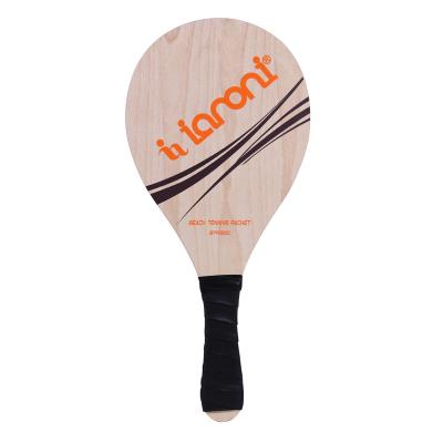 China Poplar/Maple Wood OEM Tennis Beach Racket Wholesale High Quality Wood for sale