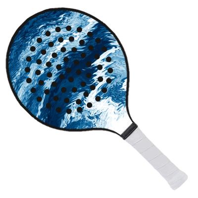 China Full Carbon Fiber (Toray Carbon Fiber) ianoni padel racket +EVA Customized Graphite Carbon Deck Tennis Paddle Racquet for sale