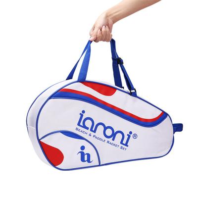 China 1680D(cloth)+210D(inner lining) brand beach tennis paddle IANONI/OEM custom made padel/racket bag for sale