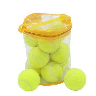 China SIN LOGO PELOTA DE TENIS BOLAS De TENIS of synthetic fiber FOR PET for sale