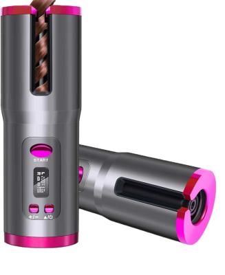 China Hair Curler Roller Styler Roller Easy-use Automatic Refillable Portable Rotating Hair Curler For Women for sale