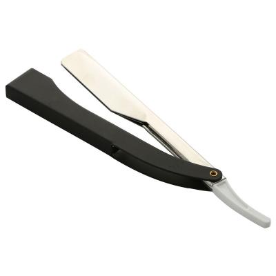 China New Style Private Label Shavette Edge Replaceable Single Blade Straight Razor Barber Blade for sale