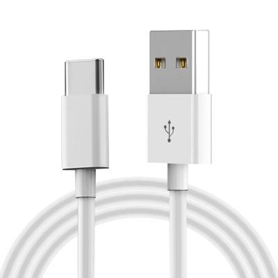 China Four Courses/Charging + Data Transfer Factory Price 3FT 1M White Type C Usb Date Cable Fast Charging Usb Date Cable Strip Type C for sale