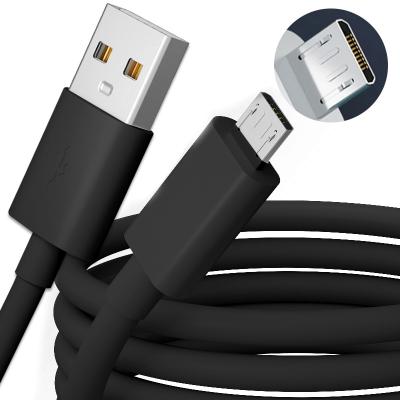 China Charging+ Data Transfer Cable Free Sample 1M Fast Charging White Micro Usb Date Cable PVC V8 Micro Usb Cable for sale