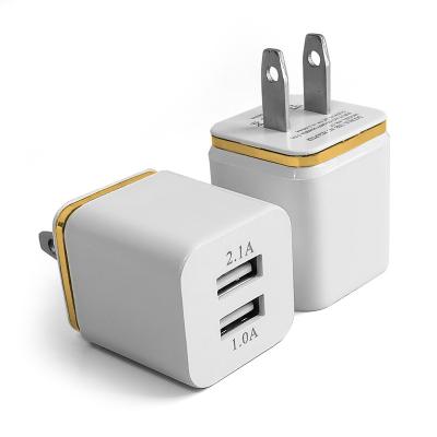 China US/EU USB Wall Charger Adapter Mobile Phone Accessories Two Port Wall Charger USB Socket Charger Block For iPhone 11 8 7 6 Pro Max XR XS X Se 6s for sale