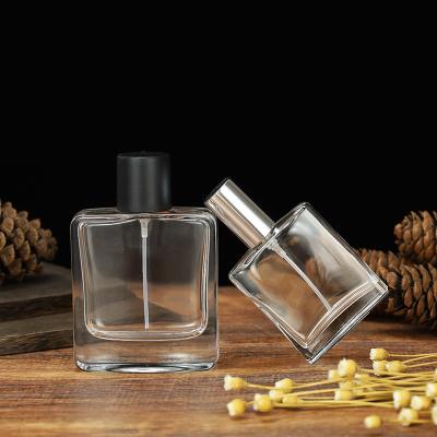 China Luxury Empty Glass Perfume Bottles 30ml 50ml 100ml Custom Clear Spray Bottle From Personal Care for sale