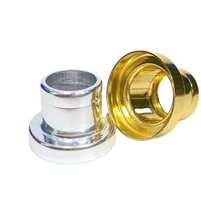 China Non Spill Perfume Bottle Custom Stepped Aluminum Collar for sale