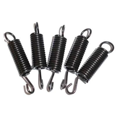 China Cylinder Hook Springs Spring Supplier Zinc Plating Steel Double Hook Extension Springs for sale