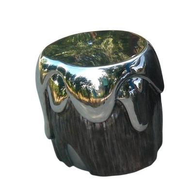 China Stainless Steel Handicraft Sculpture for Modern Garden Art in Abstract Design Element for sale