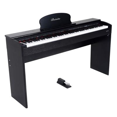 China Digital Hammer Action Keyboard Quarter Grand Piano Digital Electronic Upright Piano for sale